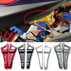 For Aprilia RS660 2020-2021 CNC Rear Passenger Pedals Eliminator Side Padding Bracket Decorative Blocking Bracket Plate