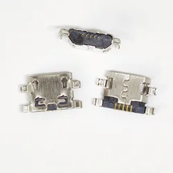 Infinix S5 Note 7 X690B X690 교체 부품 용 100pcs 마이크로 USB 충전 도크 포트 충전기 소켓 커넥터 플러그