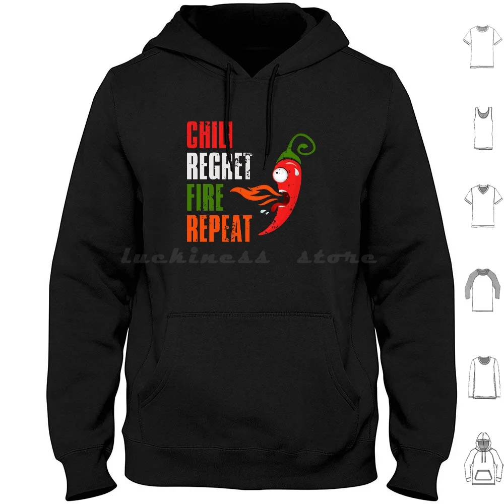 Pepper Lover Meme Hoodies Long Sleeve Chili Pepper Spicy Peppers Spice Food Music Chili Pepper Cool Funny Chilli Flea