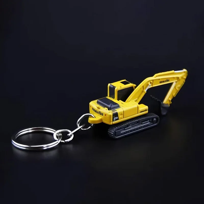 Komatsu Diecast PC210-8 KOBELCO Alloy Excavator รุ่น Key CHAIN ผลิตภัณฑ์สําเร็จรูปจําลองของขวัญของเล่นแบบคงที่