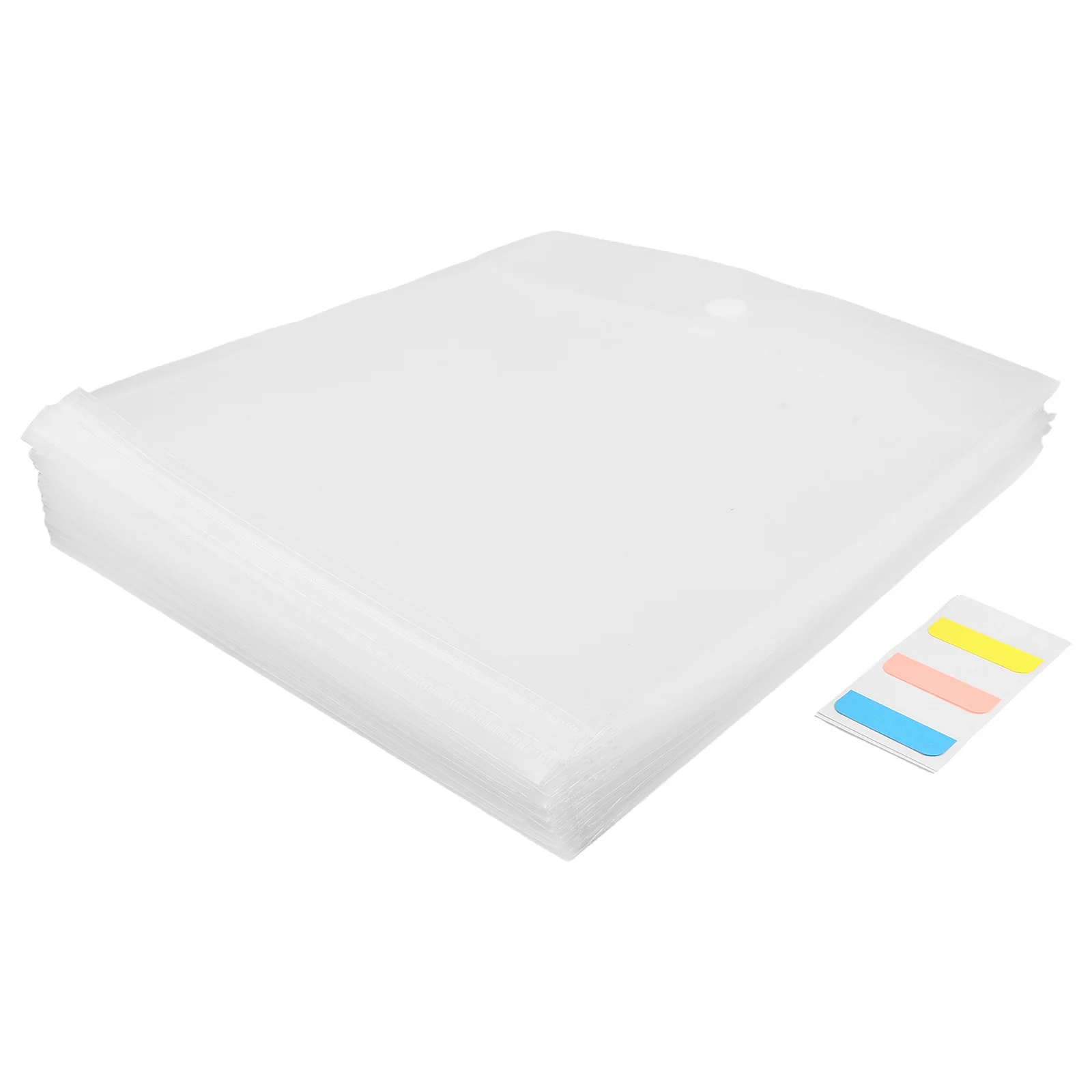 

24 шт., сумки для хранения документов, тяжелый пластик, органайзер для бумаги для скрапбукинга, папка с плотной застежкой, переплет с боковой загрузкой