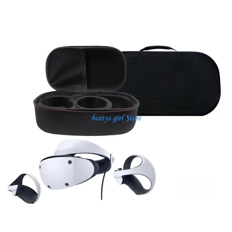 

C7AB Protective Holder Bag for PS VR2 Headset Holders Box with Soft Inner Holder