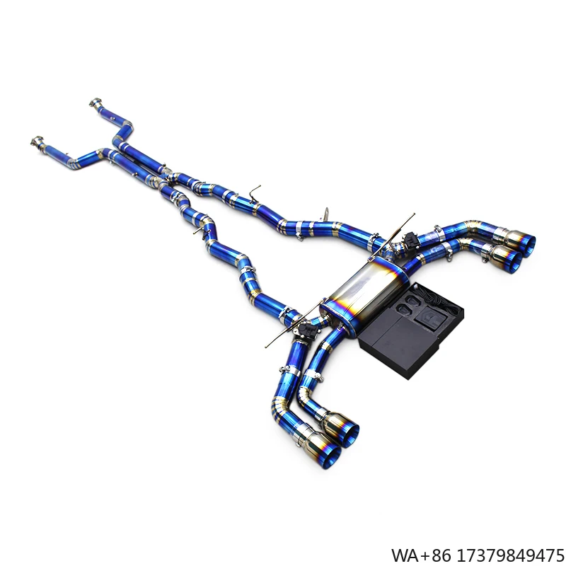 

OEM Titanium Exhaust System for BMW M5/M6 G90/G99 LCI 4.4T 2024-2025 Catback Muffler Valvetronic With Remote Control