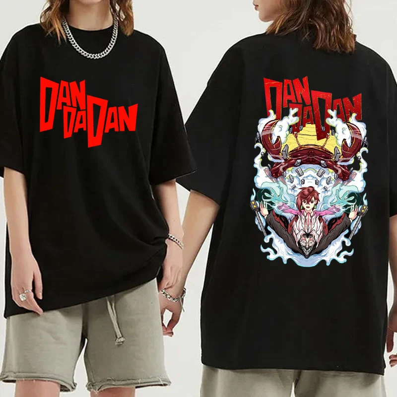 

New Hot Anime Dandadan Ayase Momo Printing T-shirts Fashion Women Men Summer Tee Shirt Unisex Casual Short Sleeve Round Neck Top