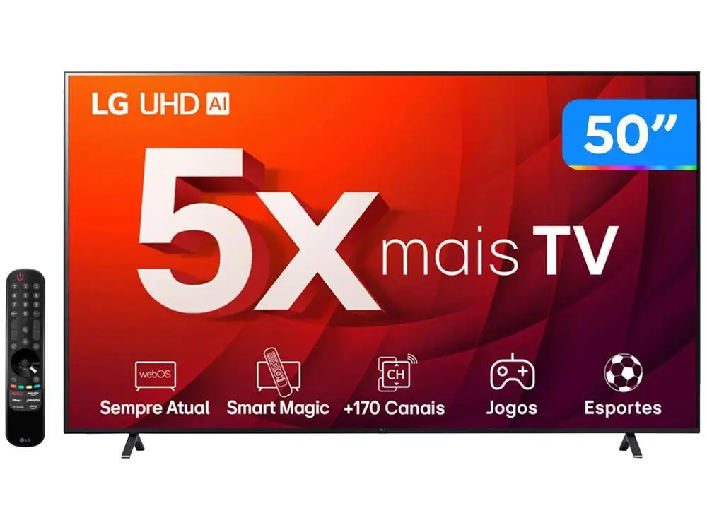 Smart TV 50 ”4K Ultra HD LED LG 50UR8750