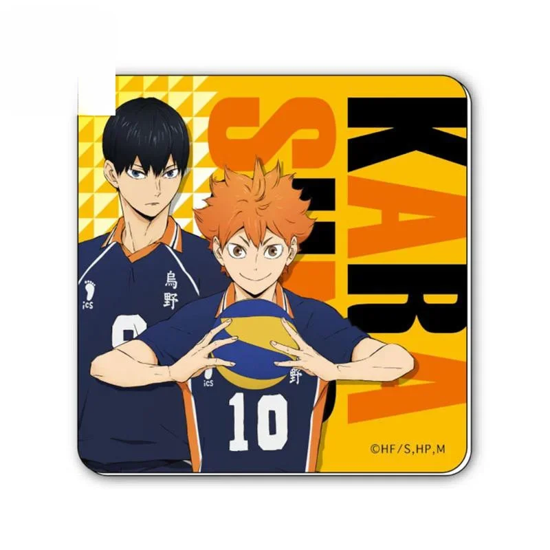 

Anime Haikyuu!! Shoyo Hinata Tobio Kageyama Cosplay Plate Saucer Resin Tableware Tray Birthday Xmas Gift Graduation Present