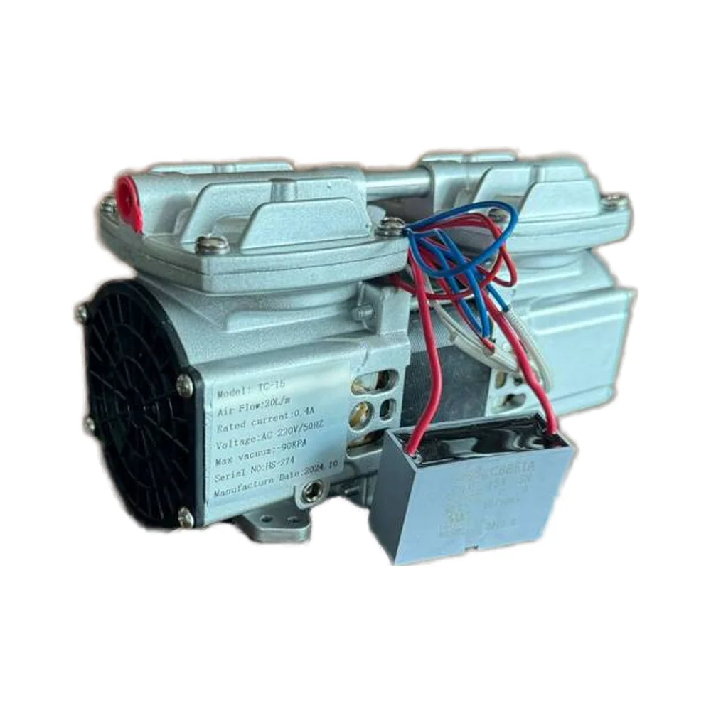 220V Customizable Mini Electric Air Pump 20L/M Oil-less Diaphragm Pump for Autoclave OEM Spare Parts Steam Sterilizer