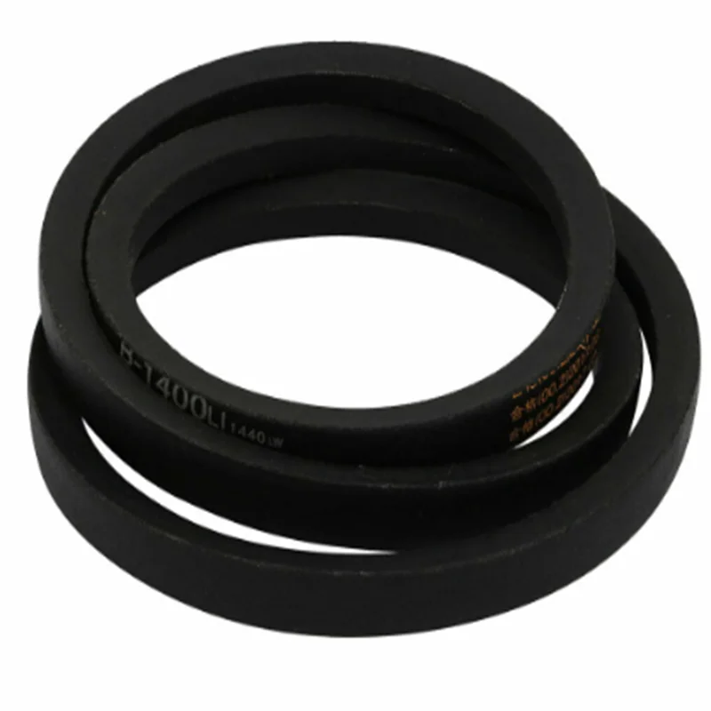 

1pc B1400 Type 17mm Width 11mm Thickness Rubber Transmission Driving Belt V-Belt