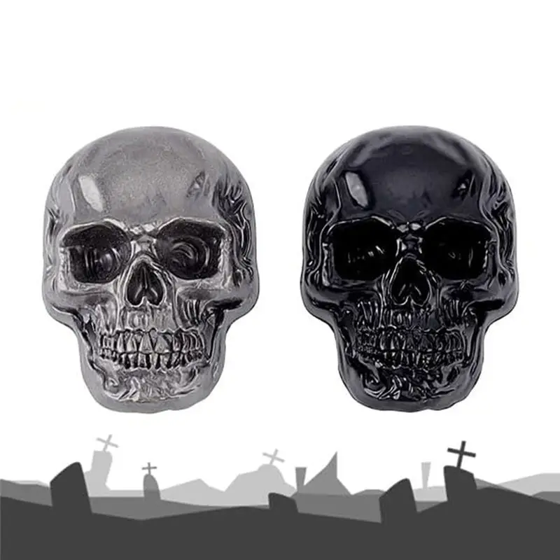 مجموعة TEXU مكونة من 12 ترصيعًا خلفيًا على شكل جمجمة لصناعة الجلود ومسامير جمجمة فاسق وأبازيم زخرفية معدنية