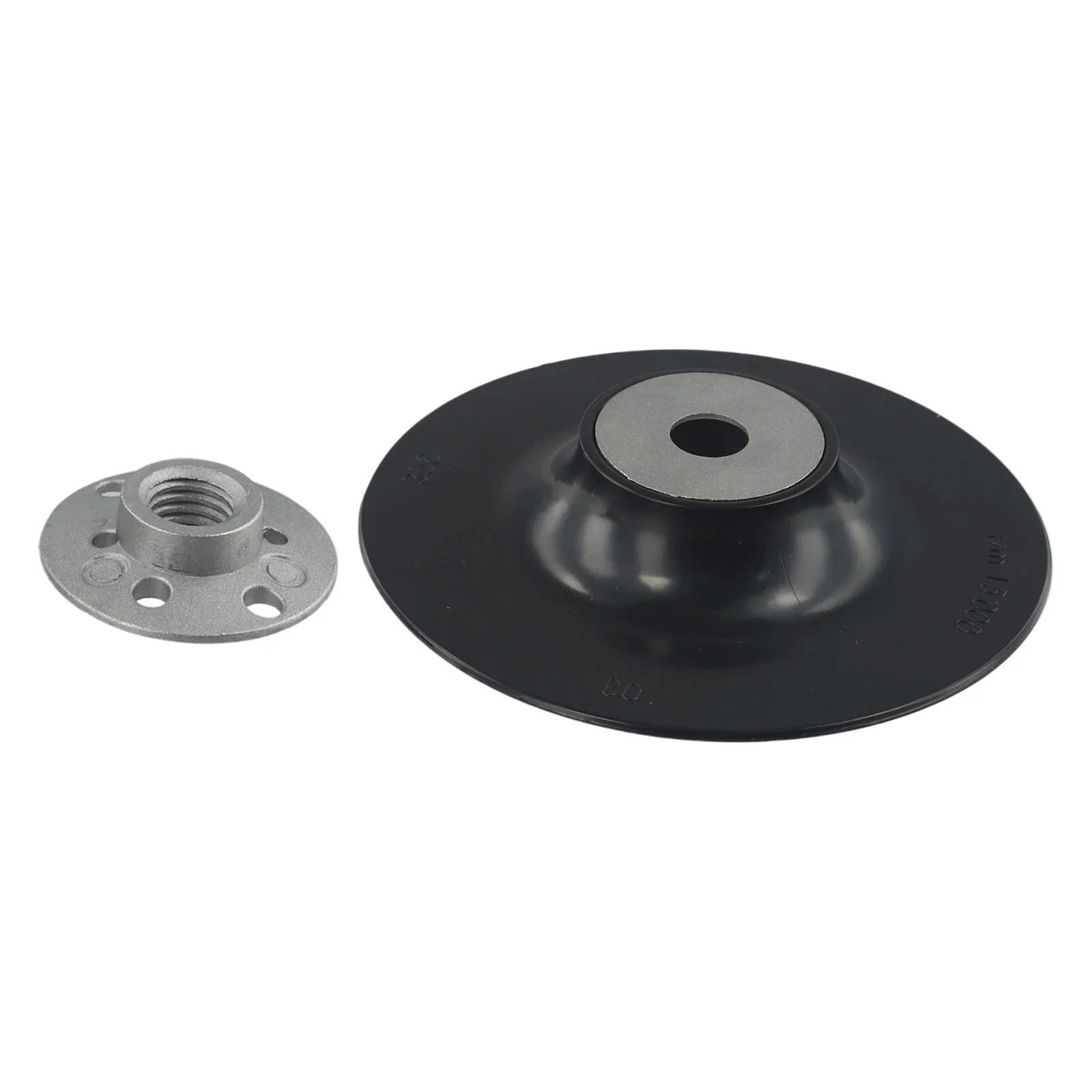 

Useful Practical Backing Pad Disc Backing Pad Tool 125mm With Lock Nut M14 Thread For Angle Grinder Resin Fiber