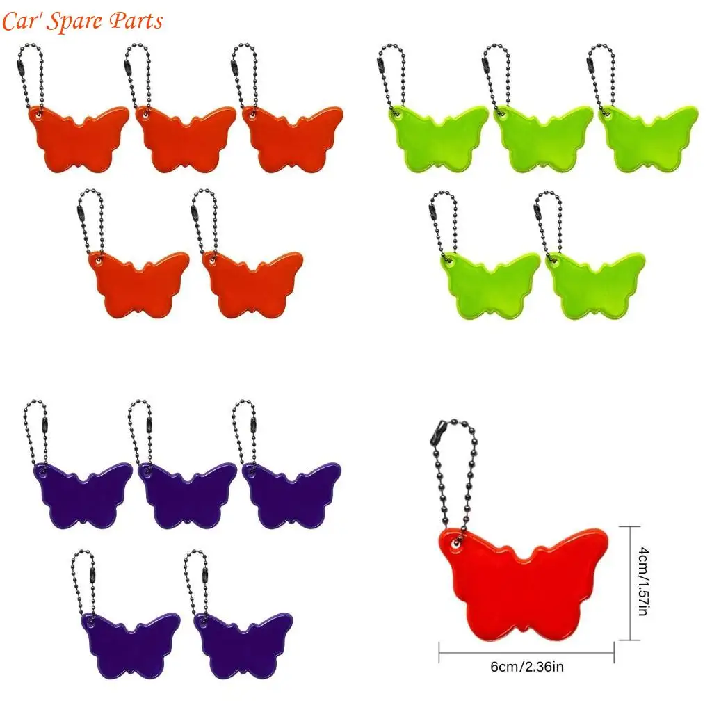 Y4UA Night Safety Safety Keychain Keychain Weatherproof PVC Pendant for Rescips Hift #1