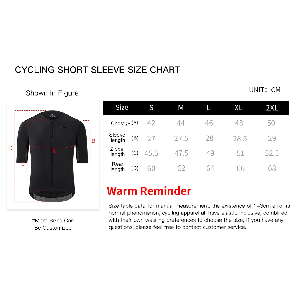 HISERWA Men Cycling Jersey Pro Aero Short Sleeve Cycling Jerseys Seamless No Collar Design Bicycle Jersey Breathable Bike Shirts