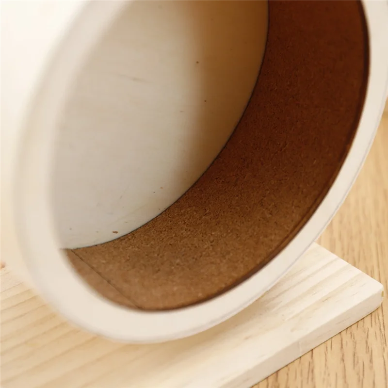 

A78U-Hamster Running Wheel Wooden Belt Support Roller Running Rack Pet Supplies