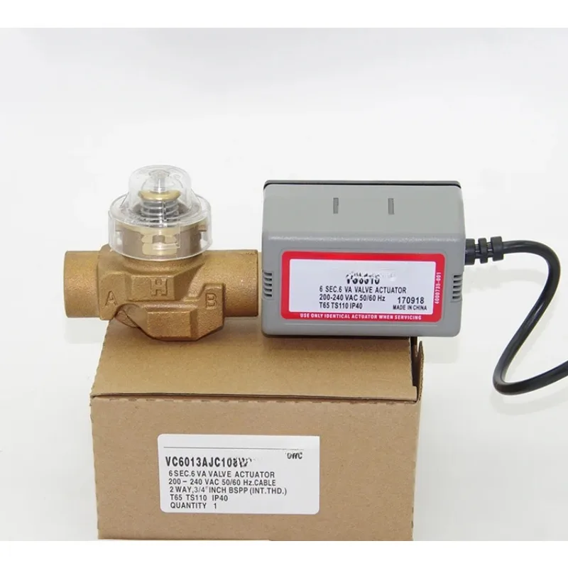 

Электрический двухходовой электрический клапан контроля температуры VC6013/VC4013 6-точечный DN20