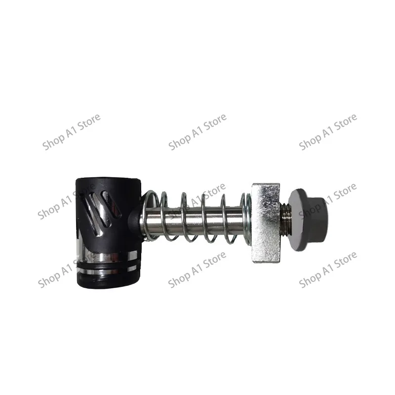 Hidden trailer hook square mouth fastener, trailer arm anti-shake silent lock, silent trailer pin