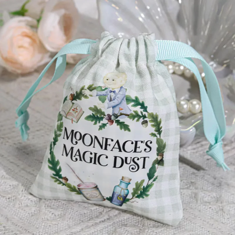 

Custom Colorful Design Drawstring Gift Bags For Party Goodie Bag Candle Perfume Packing Dust Sack Makeup Jute Pouch
