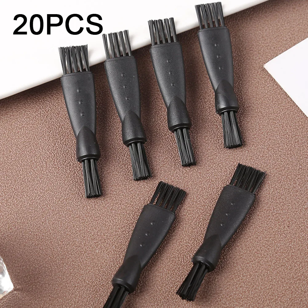 20 Count Shaver Cleaning Brush For Electric Shavers And Trimmers For Cleaning Hair From Blades Foil Heads And Motor Compartments