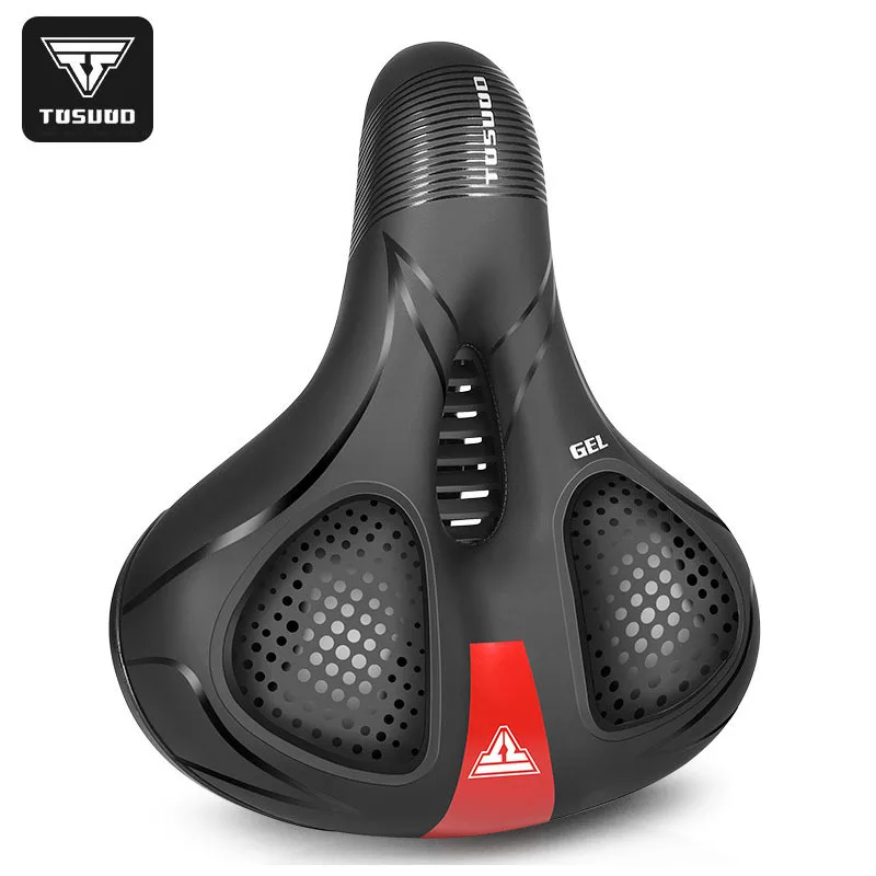 

Ultra-soft bicycle saddle for comfortable seating on mountain bikes, seat pads, seat cushions, and a comprehensive