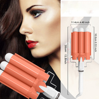 3 Barrel Curling Iron Wand Electric Professional Ceramic Hair Curler Roller Lcd Curling Iron Waver Fashion Styling Tools