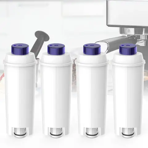 Filtro dell'acqua Filtro di ricambio Filtro dell'acqua compatibile con macchine da caffè DeLonghi DLSC002 ECAM, ETAM, ESAM, BCO, EC