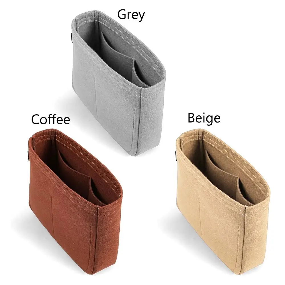 

Durable Felt Handbag Insert Bag Storage Organization Internal Bag Bag Support Portable Purse Liner for For Evelyne 16/29/33