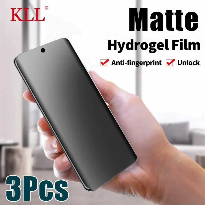 

1-3PCS 3D Curved Frosted Matte Hydrogel Film for VIVO X100 Ultra X100s Pro Screen Protector for Vivo Y200 Pro GT Soft Film