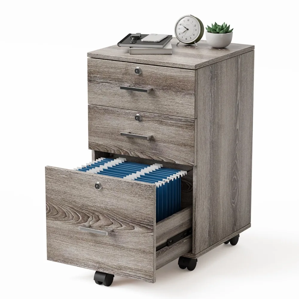 

26H 3 Drawer File Cabinet with Lock File Cabinets with Hanging Bar