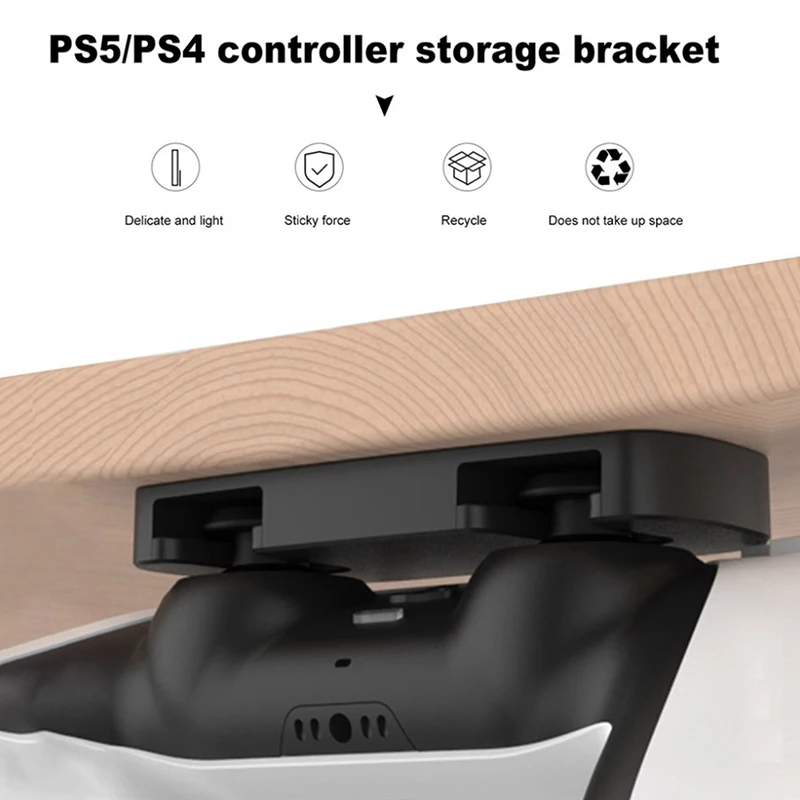 Nowy uchwyt z wieszakiem wiszący 1pc do PS5/PS4 kontroler wieszak stojak do przechowywania Gamepad uchwyt z hakiem akcesoria do gier regał ABS