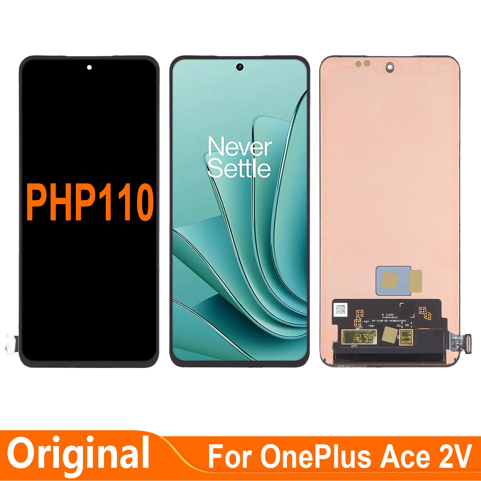 

AMOLED 6.74'' For Oneplus Ace 2V PHP110 LCD Display Touch Screen Digitizer Assembly