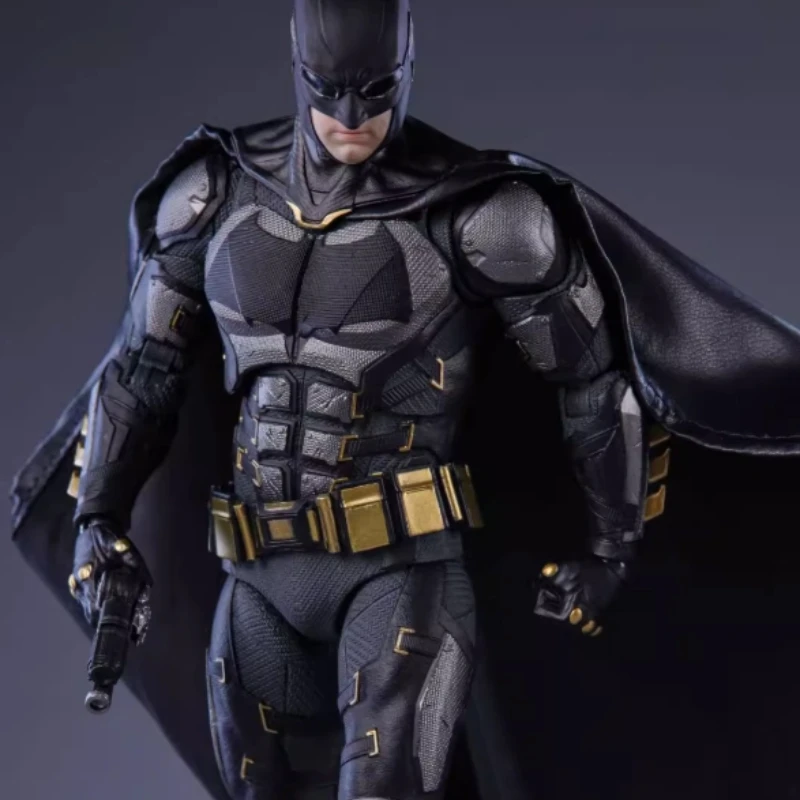 Fondjoy Dc Justice League Batman & Superman Figur Aksi Mainan Koleksi Berlisensi Resmi Model Koleksi dengan Hadiah Dasar untuk Anak Laki-laki