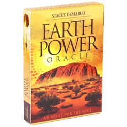 Earth Power Oracle An Atlas dla duszy Tarot z przewodnikiem Gra karciana Piękne karty