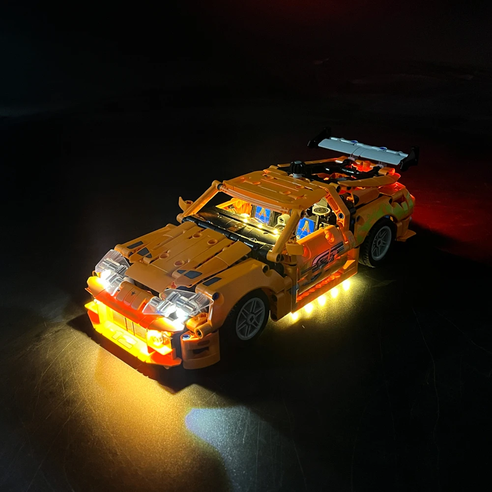 

BYB LED Light Kit For LEGO 42204 Fast & Furious Supra MK4 Remote Control (Not Include Model)