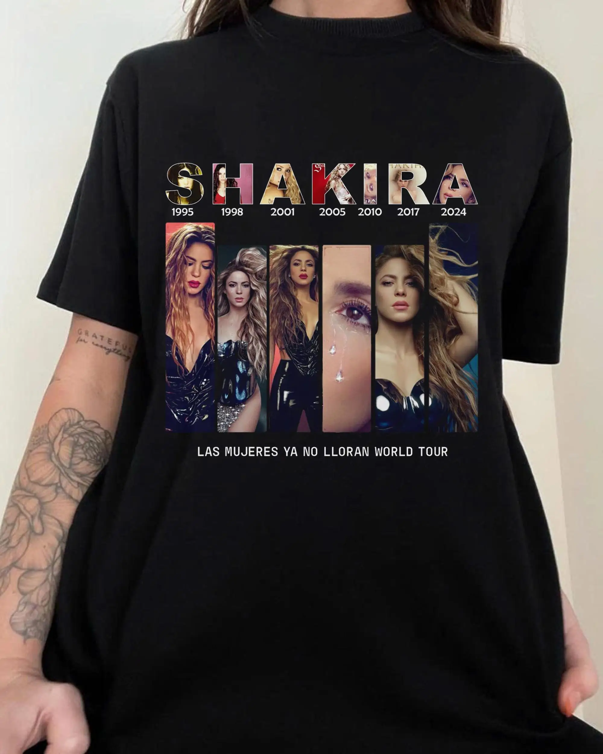 Shakira T-Shirt, Shakira Concert Tour Music 2026 Bootleg Fan Tee T-Shirt, Gift for Women and Man Unisex T-Shirt