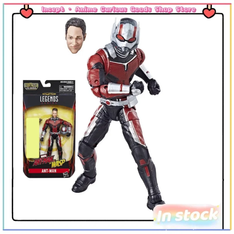 

In Stock Hasbro MARVEL LEGENDS Avengers Crooked Ant-Man 6-inch Action Figure Deluxe Set Fans Favorite Collectible Gift