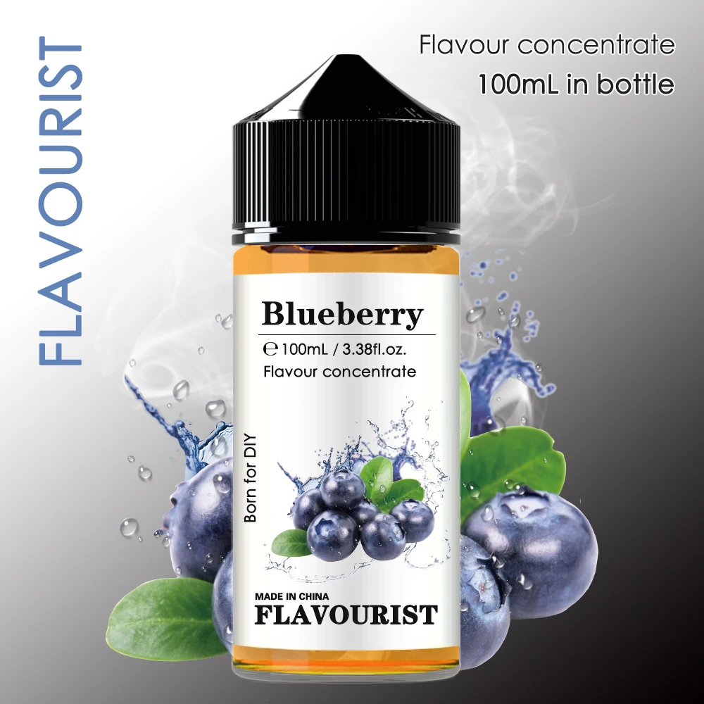 

FLAVOURIST Blueberry Fruits Flavor Aroma Water Solubility Flavoring Concentrate E for DIY Liquid juice Parfume