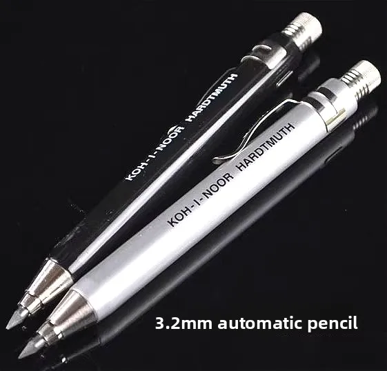 

Ческий крутой радостный цельнометаллический автоматический карандаш, инженерная ручка, 3,2 мм, 5,6 мм, автоматический карандаш с постоянным сердечником для рисования