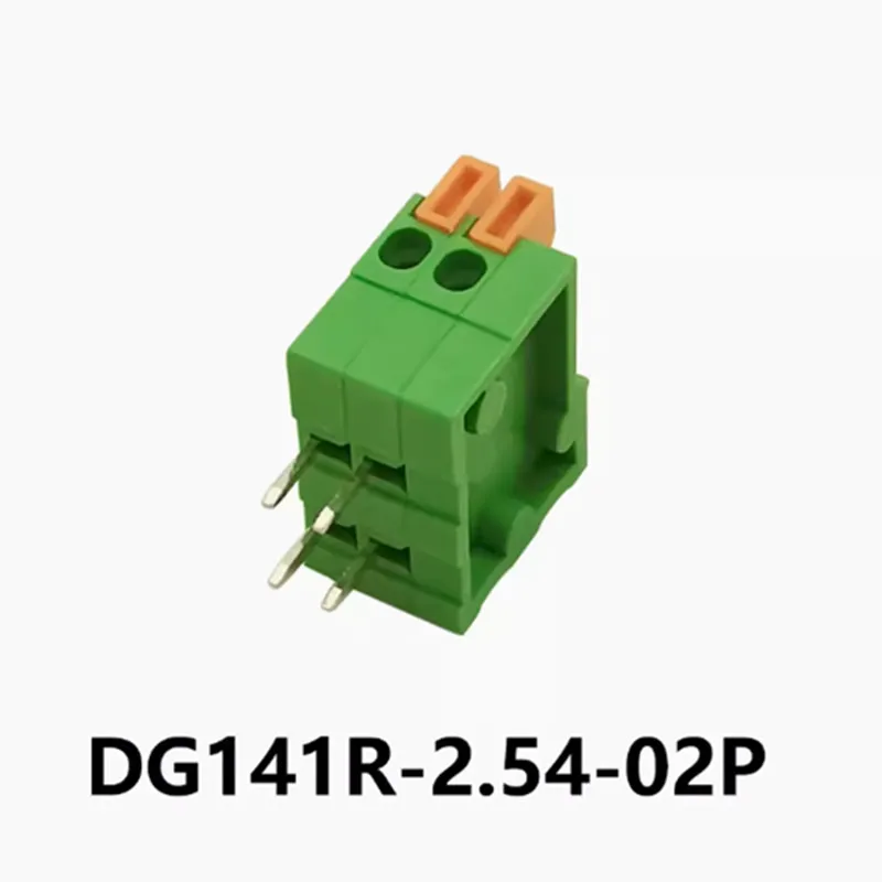 DG141R-2.54-02P DEGSON spring type PCB wiring terminal DG141R-2.54-02P-14-00AH connector