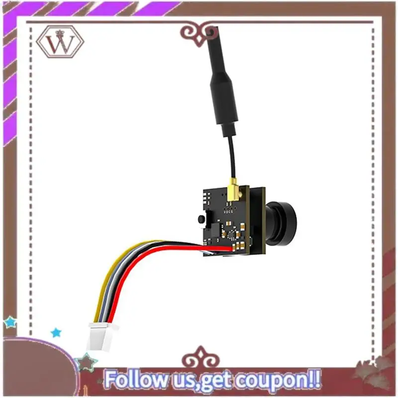 ABBG-Borg 5.8G Micro 150Mw VTX FPV Racing Video Camera FPV Video Transmitter FPV Camera Forfpv Racing Drone RC Car