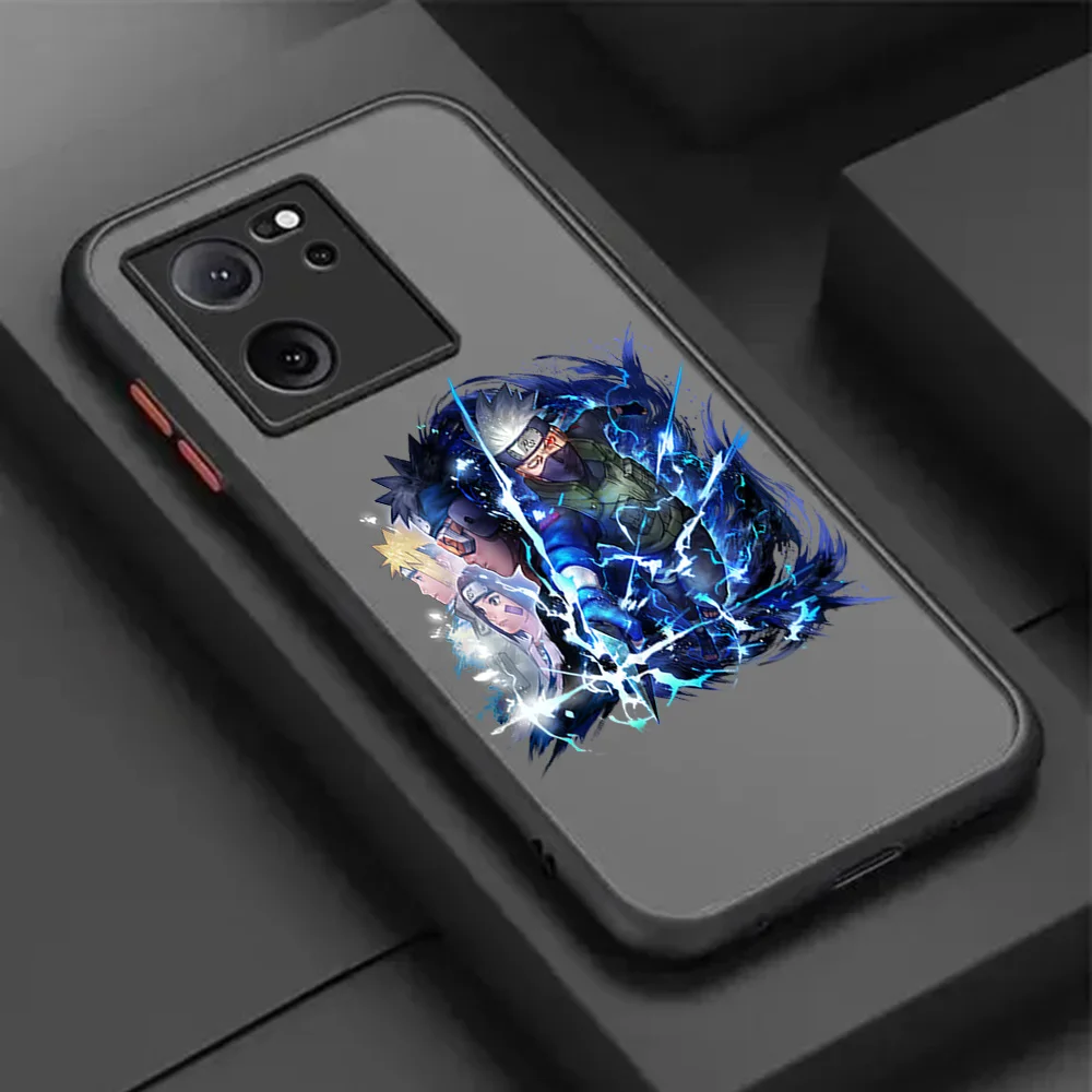 Phone Case For Xiaomi Redmi Note 13 Pro 5G 12s 12c 12 12t 12x 11s 11t 11 N-Narutos Uchihas Itachis Translucent Matte Soft Cover