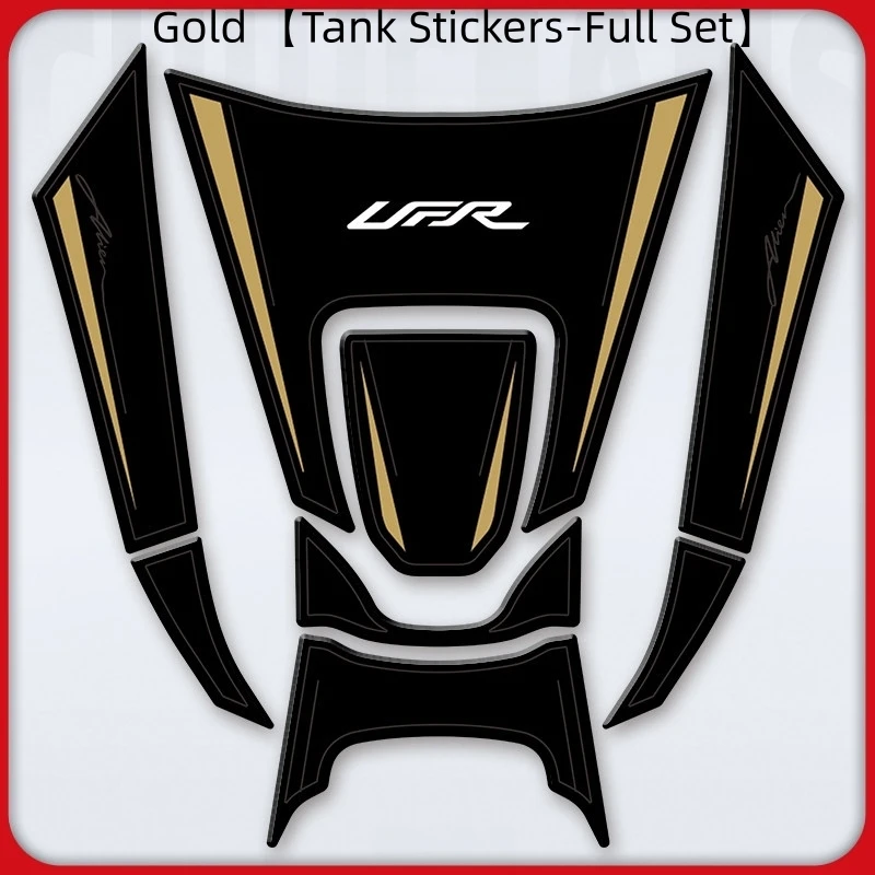 For Haojue UFR150 2025/2026 Model Rubber Fuel Tank Stickers High‑Elastic Polymer Waterproof Anti‑Scratch Protective Decals Mod