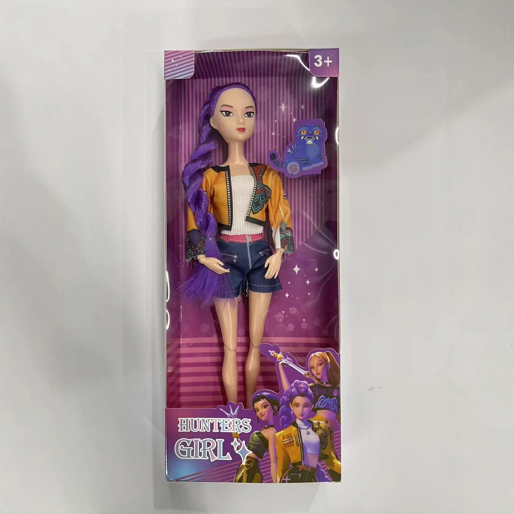 Kpop Dämon Hunters Serie Action Figure30cm Puppe Spielzeug Set Rumi Mira Zoey Prinzessin Baby Mädchen Kunststoff Diy Spielset Für Kinder