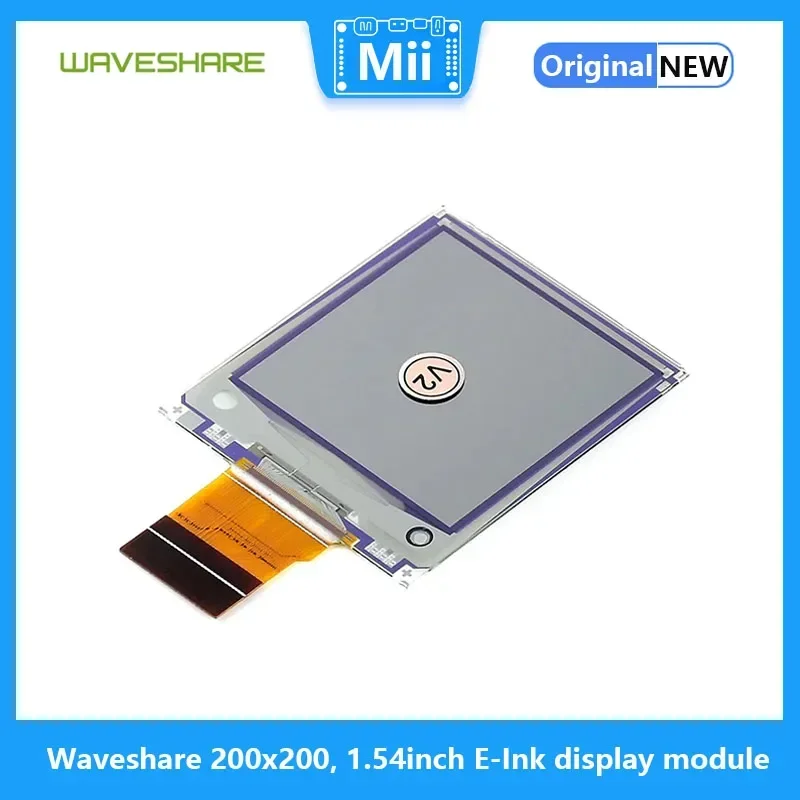 Модуль дисплея Waveshare 1,54 дюйма E-Ink 200x200 для Raspberry Pi/Jetson Nano/Arduino/STM32