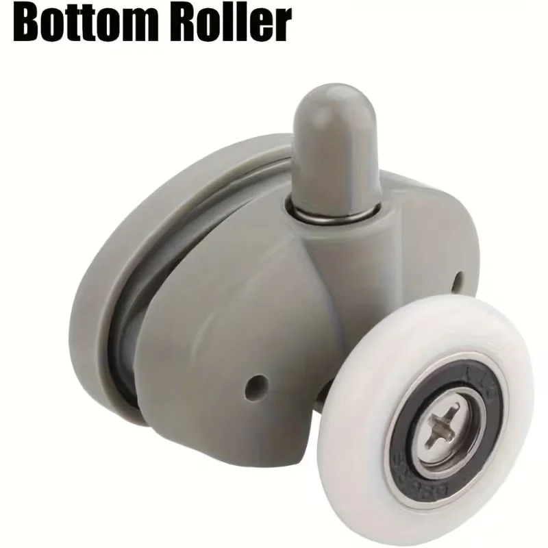 19Mm 20Mm 23Mm 25Mm Pulley Upper Part Or Lower Part 4pcs  Bathroom Door Additions Shower Door Enclosures Rollers Diameter
