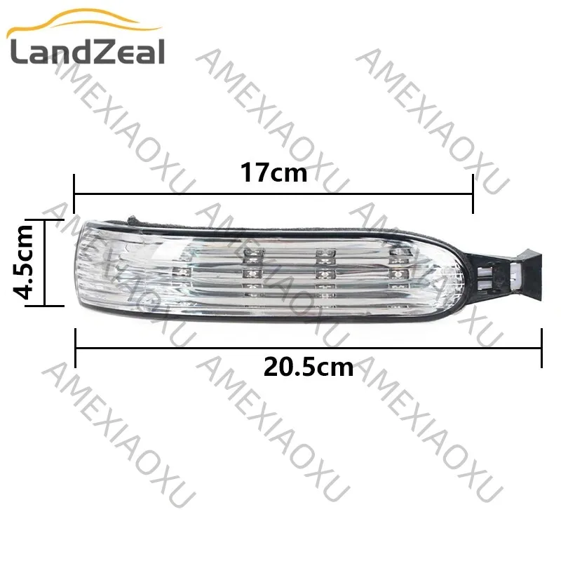 1638200521 1638200621 Car left/right rear mirror turn light Signal Lamp For Mercedes Benz W163 ML270 ML230 ML350 ML430 2000-2005