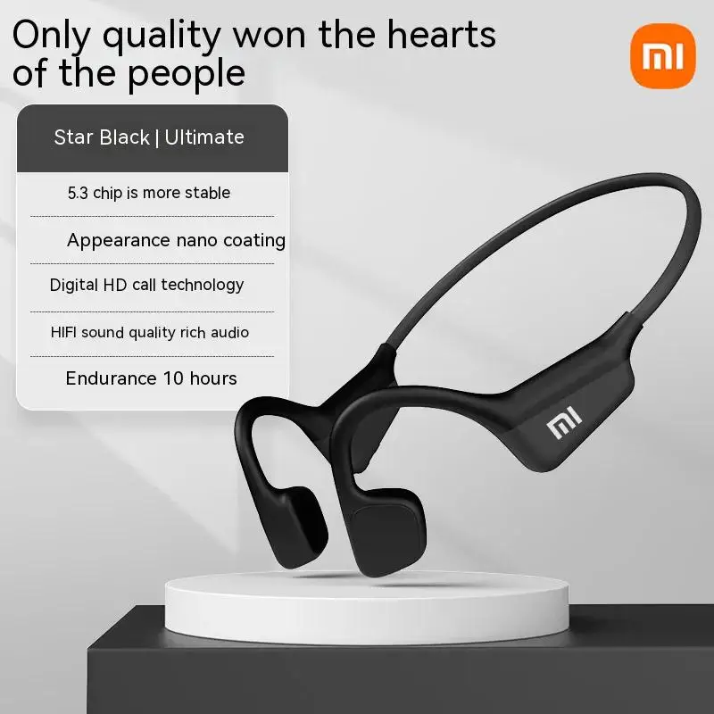 Xiaomi I18PRO Bone Conduction Wireless Headphones Compatible Bluetooth Earphone TWS with Mic Swimming Sports Wear Headset Earbud