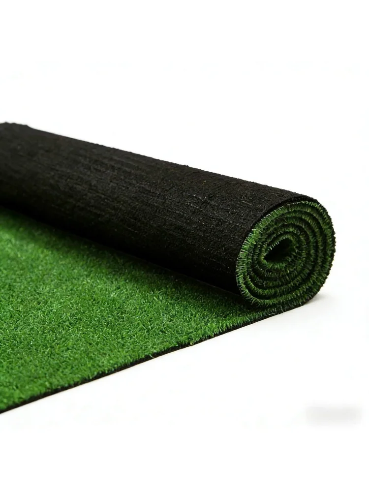 NONE Gazon artificiel 39x157 pouces, tapis de gazon artificiel de 4 pouces adapté à une utilisation intérieure et extérieure sur les balcons, les jardins, les cours et les terrains. 3