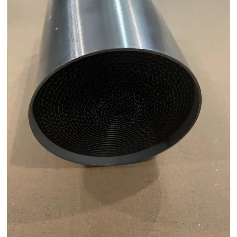 Universal Metal muffler 400Cell No Standard 76x130 Mm Size for Performance Exhaust Systems