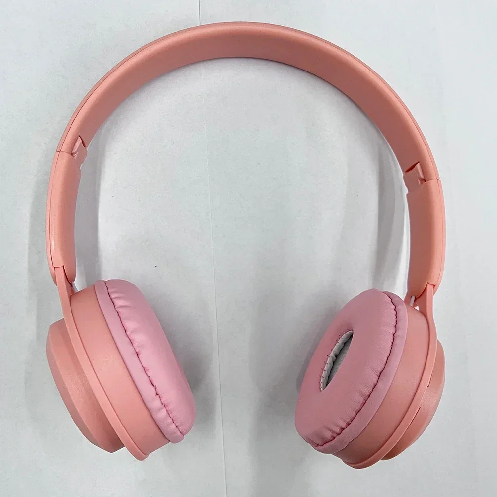 Y08 Macaron Headphones Kids Wireless Bluetooth Headphone Stereo Headband Gaming Headset With Mic Gamer For Mobile Tablet