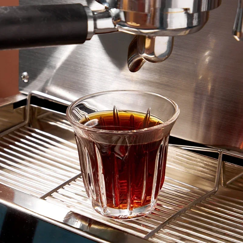 Heat Resistant Glass Cup Transparent Handheld Coffee Latte Cappuccino Mug Whiskey Tea Milk Beer Cocktail Cup for Bar Accessories