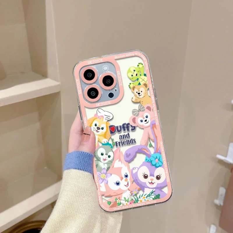 Phone Case Duffy For iPhone 15 14 13 12 Mini 11 Pro Max X XR XS 6s 6 7 8 SE 2020 Plus Soft Silicone Transparent Cover